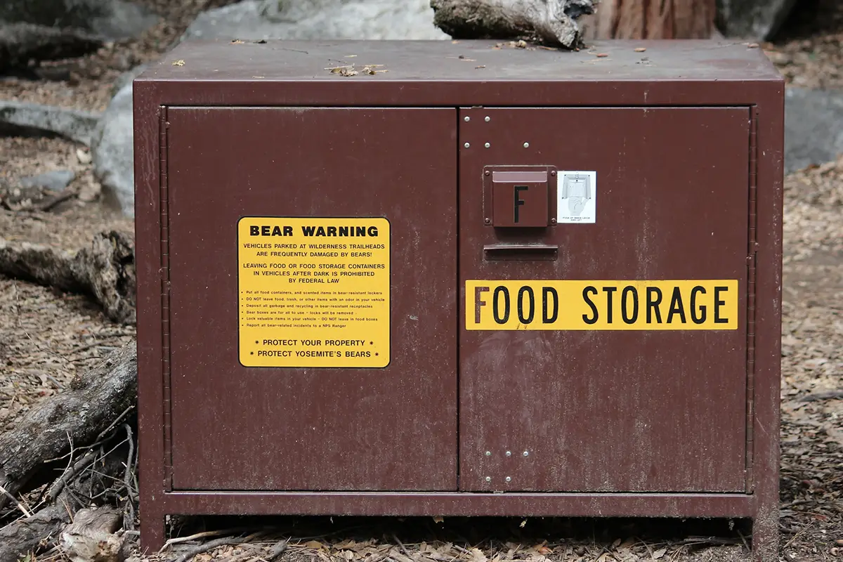 bear country food storage