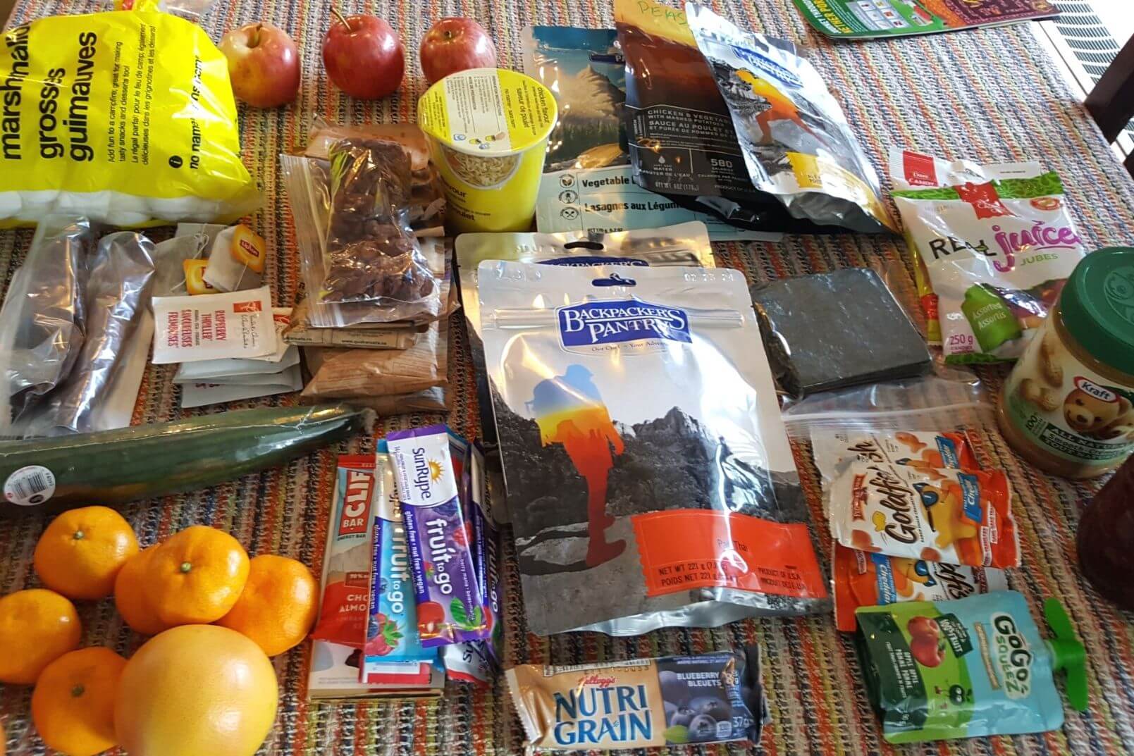 vegan camping meals