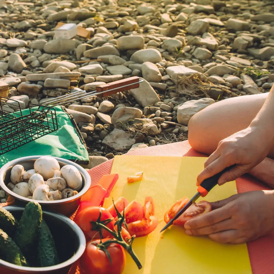 vegan camping meals