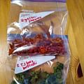 mixed dehydrated vegetables