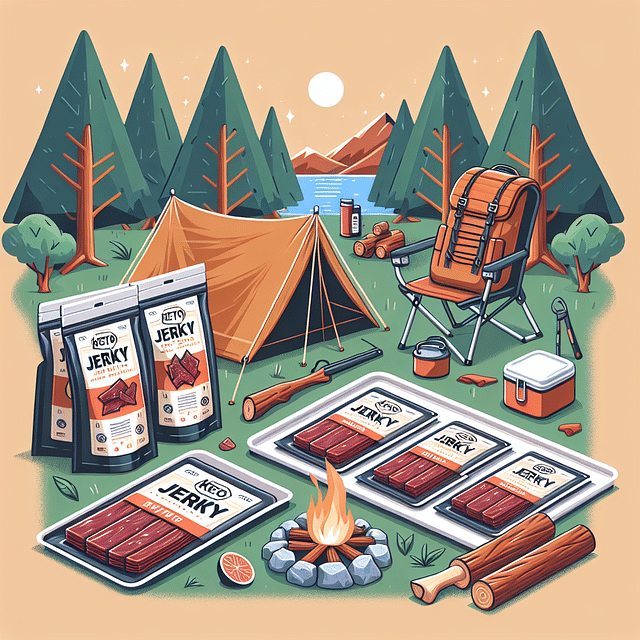 keto jerky packs for camping