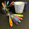 measuring cups and spoons