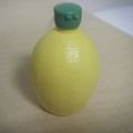 bottle of lemon juice