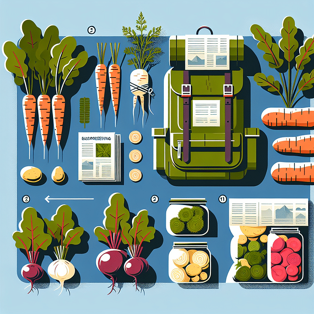 hardy vegetables for backpacking