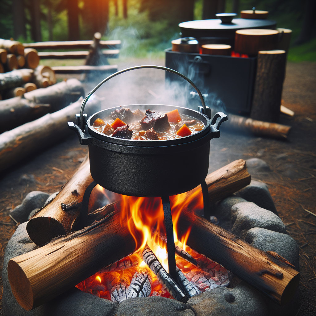 Beef Stew camping pot