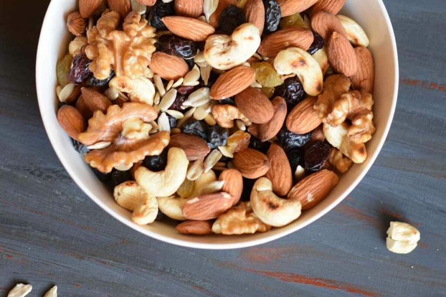 nuts and seeds camping snacks