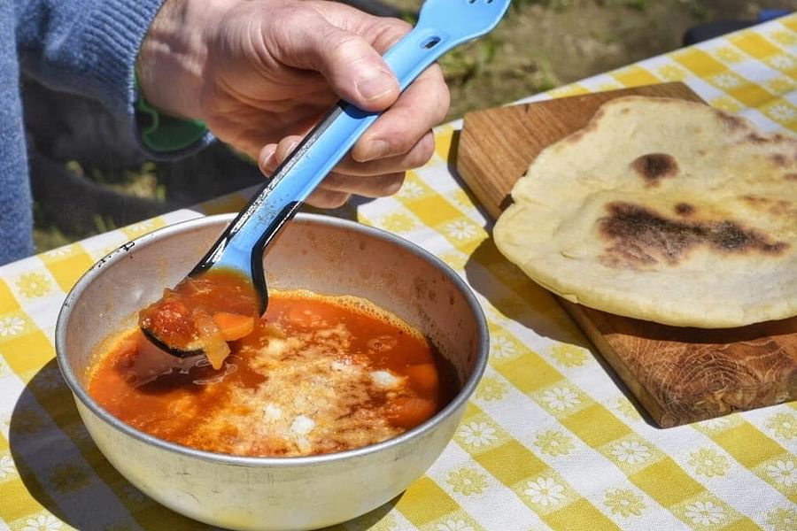 Vegetable Curry camping meal