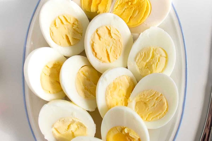boiled eggs