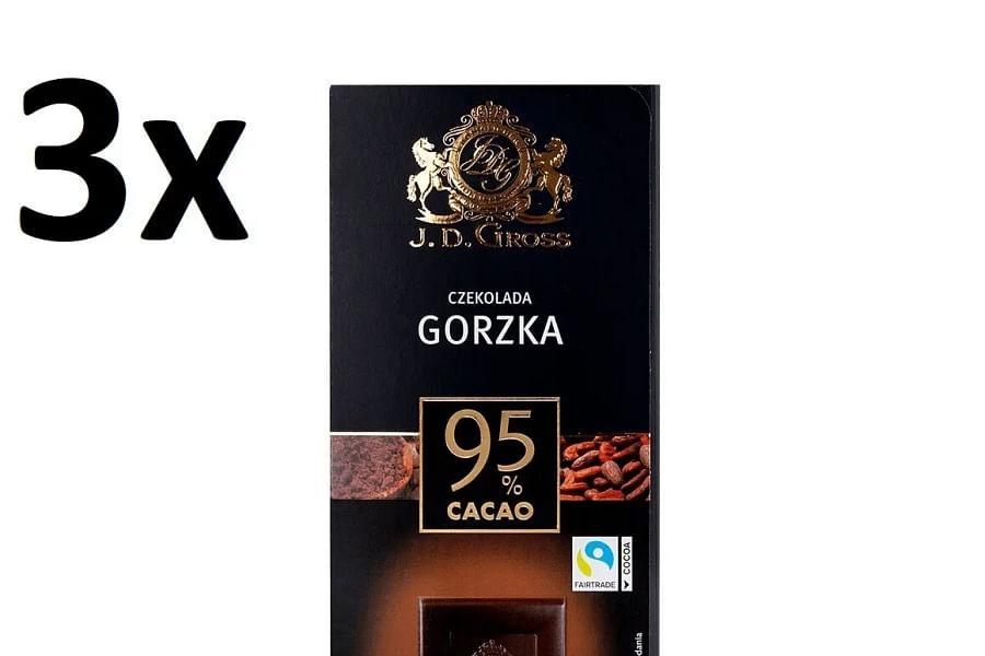 high cocoa content dark chocolate