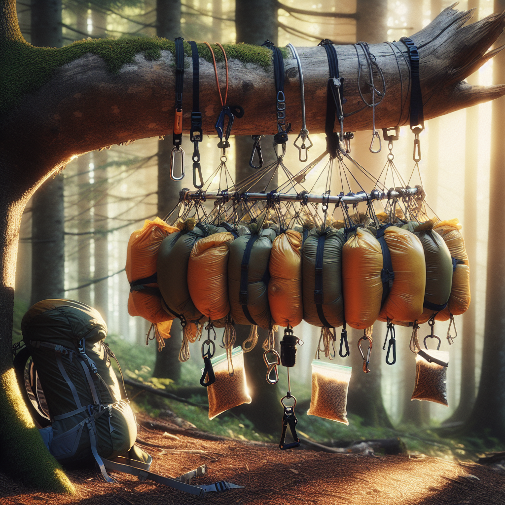 backpacking food hanging system