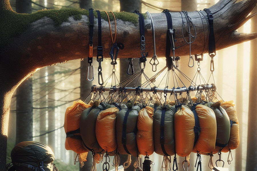 backpacking food hanging system