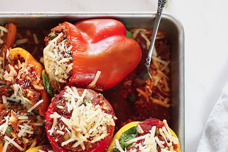 bell peppers on hike