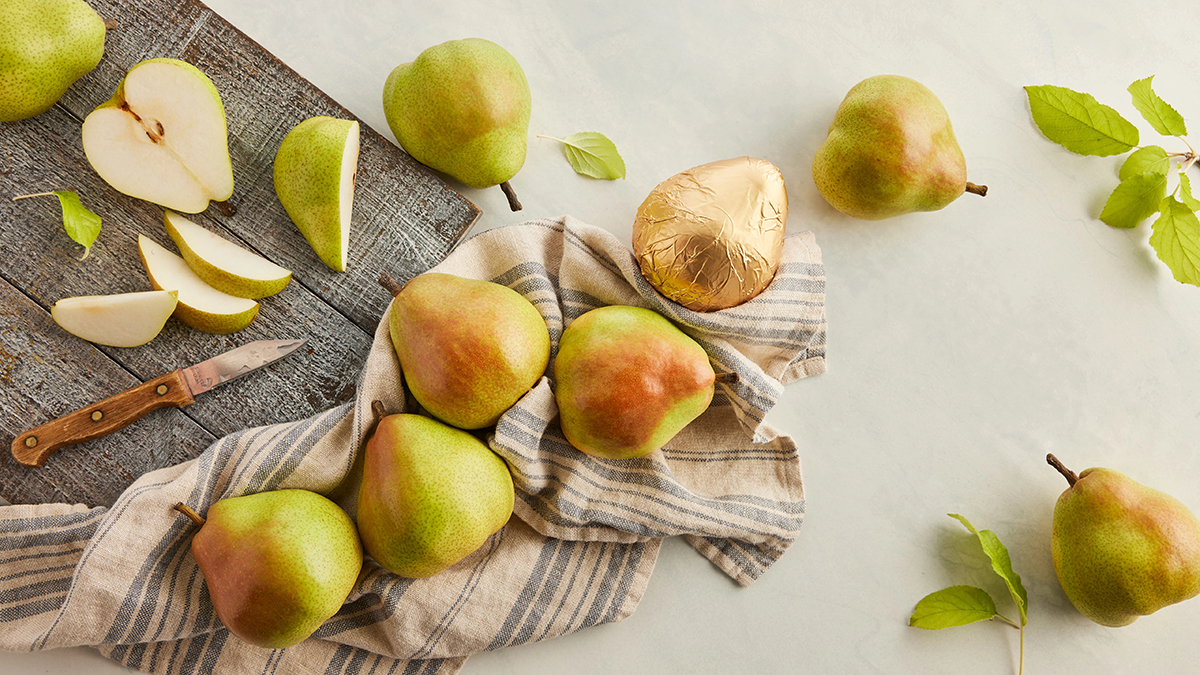 fresh pears