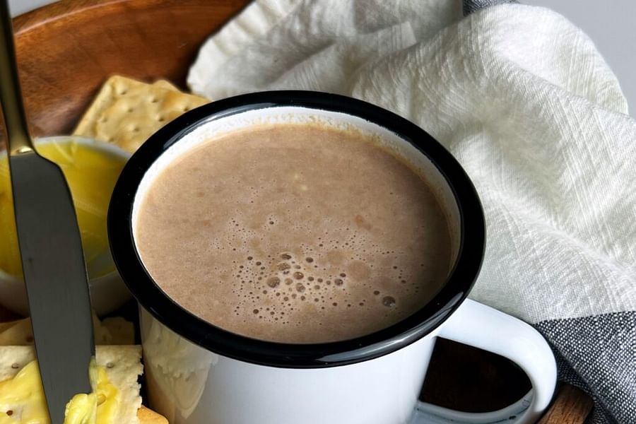 nutmeg hot cocoa camping