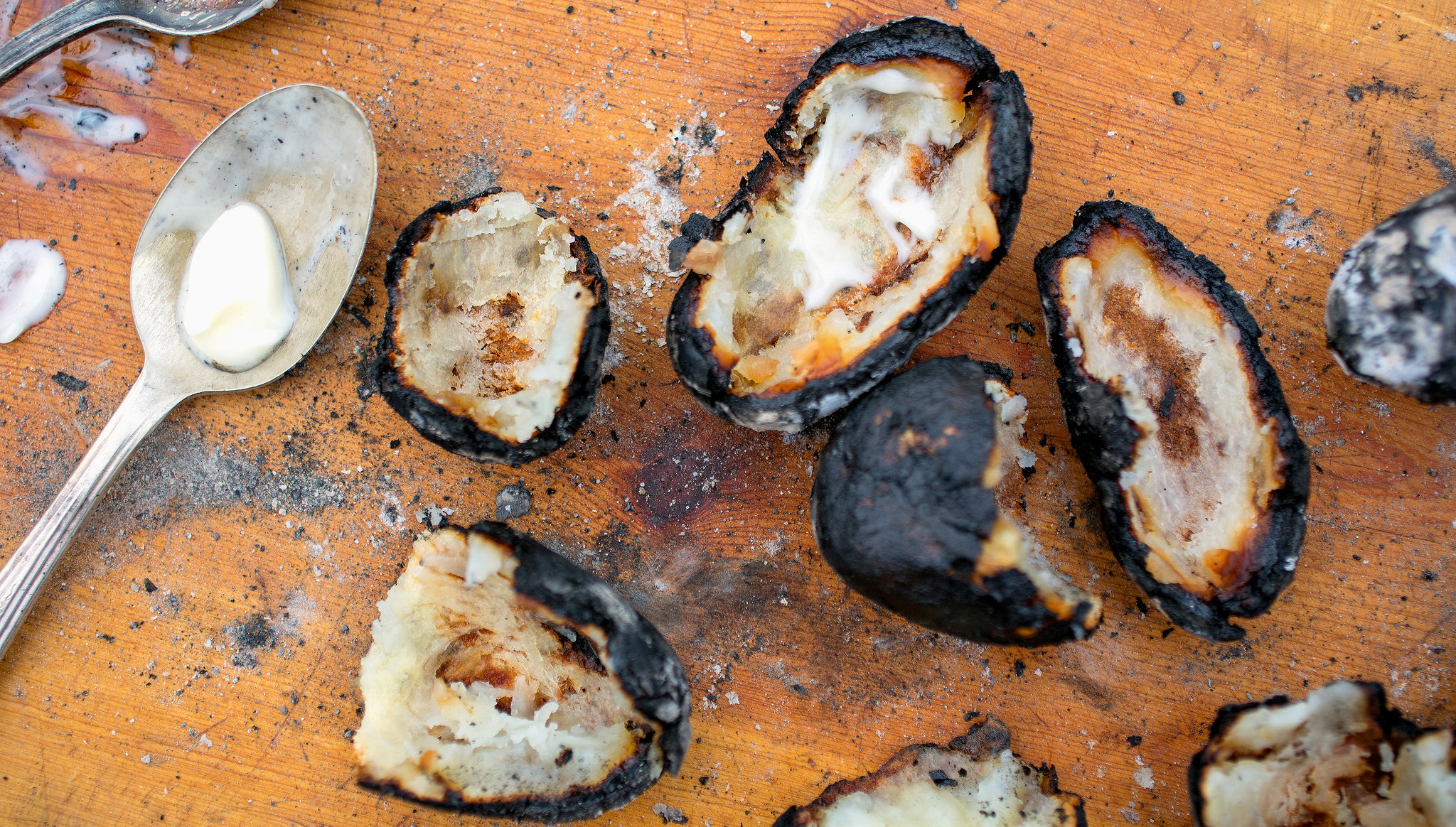 rosemary potatoes campfire