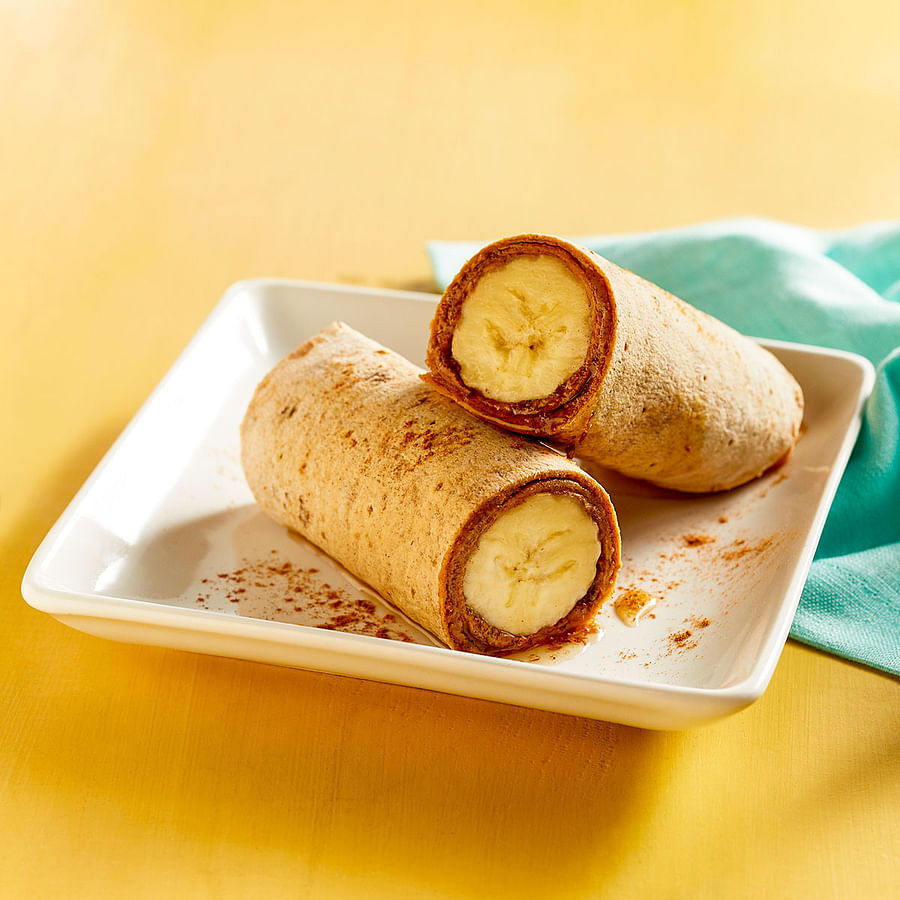 Delicious Peanut Butter and Banana Wraps for Camping