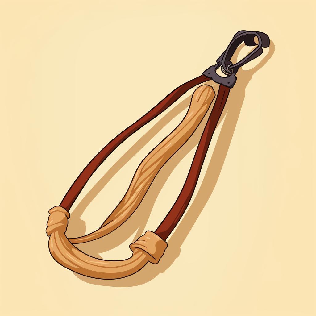 A throw bag attached to one end of a rope