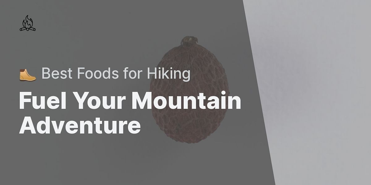 What are the best foods to take while mountain hiking?